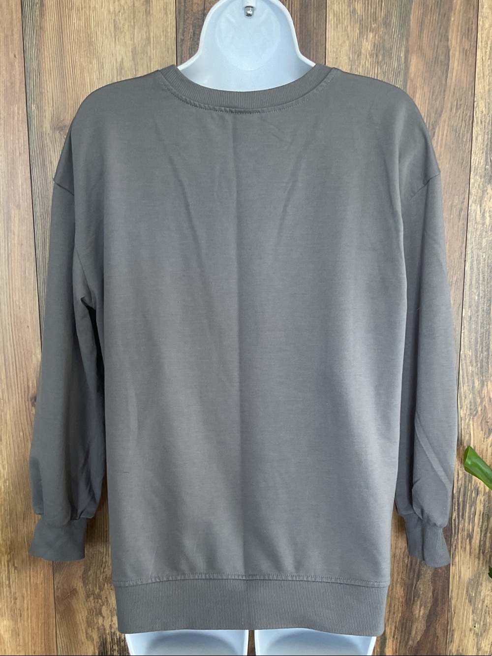 Disney Gray Crewneck Lightweight Sweatshirt S C343 - Picture 3 of 5